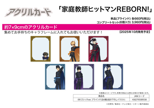 Acrylic Card Reborn! 09 Gothic Ver. (Original Illustration) — collectible anime toys wholesale