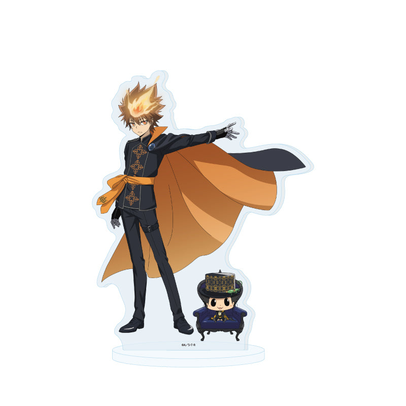 Acrylic Stand Reborn! 84 Reborn & Sawada Tsunayoshi Gothic Ver. (Original Illustration) — anime acrylic stand wholesale