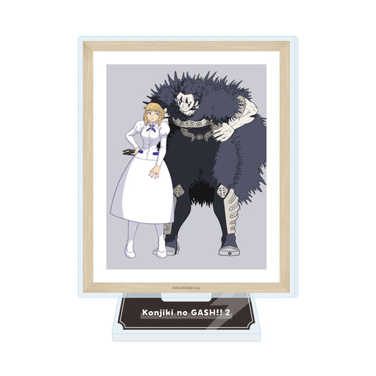 Acrylic Stand Zatch Bell! 2 04 Brago & Sherry (Official Illustration) - anime acrylic stand wholesale