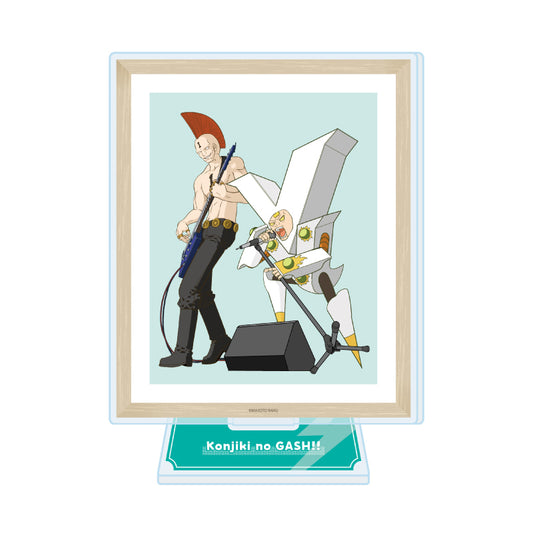 Acrylic Stand Zatch Bell! Perfect Edition 06 Victoream & Mohawk Ace (Official Illustration) - anime acrylic stand wholesale