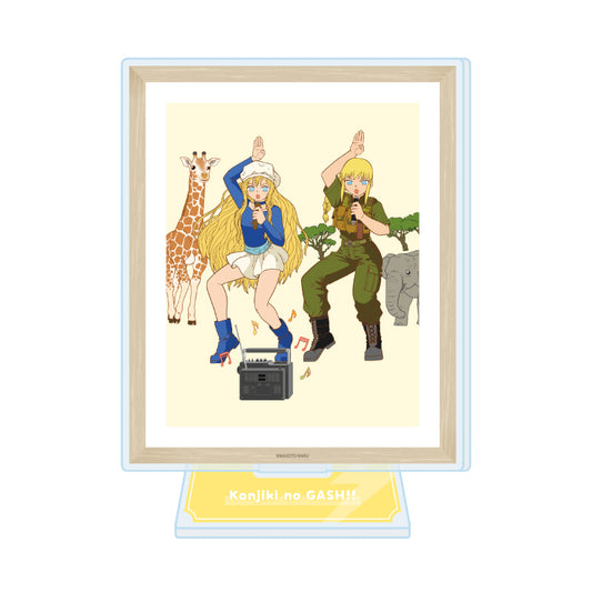 Acrylic Stand Zatch Bell! Perfect Edition 10 Cherish & Nicole (Official Illustration) - anime acrylic stand wholesale