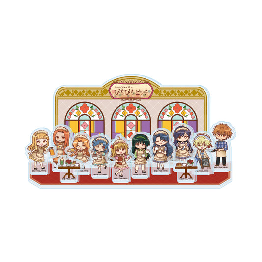 Acrylic Diorama Mermaid Melody Pichi Pichi Pitch 03 Seiretsu Design A Retro Cafe Ver. (Retro Art Illustration) — import anime figures wholesale from Japan