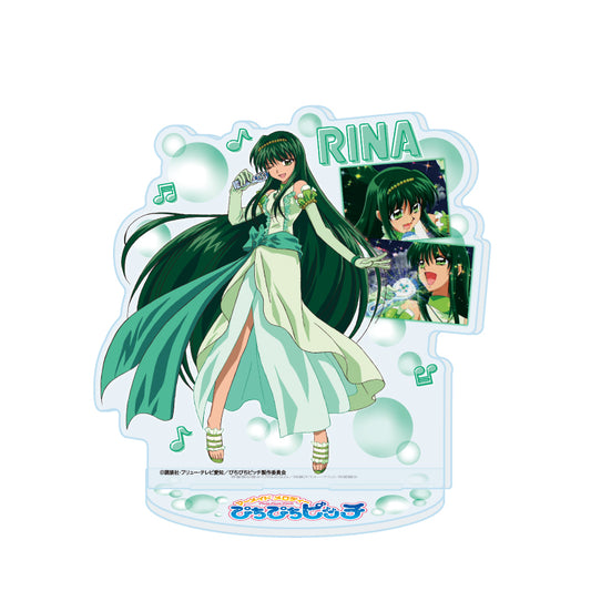 Acrylic Stand Mermaid Melody Pichi Pichi Pitch 29 Rina (Official Illustration) — anime acrylic stand wholesale