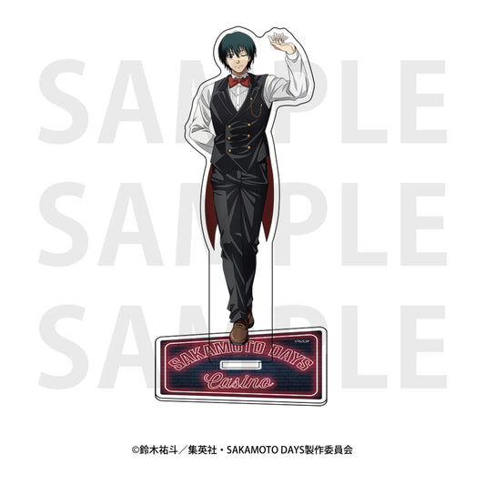 Sakamoto Days Acrylic Stand Original Illustration Life-size Casino Dealer Nagumo — anime acrylic stand wholesale