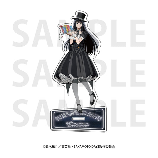 Sakamoto Days Acrylic Stand Original Illustration Life-size Casino Dealer Osaragi — anime acrylic stand wholesale