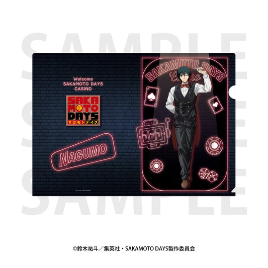 Sakamoto Days Clear File Original Illustration Life-size Casino Dealer Nagumo — Japanese anime figures bulk supplier USA