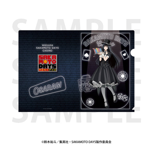 Sakamoto Days Clear File Original Illustration Life-size Casino Dealer Osaragi — bulk anime toys for retailers USA