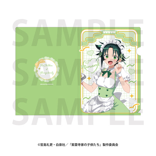 The Shiunji Family Children Clear File Maid Minami — anime figure dropshipping supplier