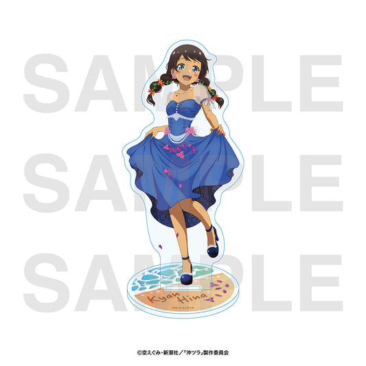 Okitsura: Fell in Love with an Okinawan Girl, but I Just Wish I Know What Shes Saying Acrylic Stand Kyan Hina - anime acrylic stand wholesale