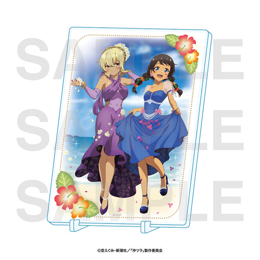 Okitsura: Fell in Love with an Okinawan Girl, but I Just Wish I Know What Shes Saying Acrylic Panel - Re-ment figures wholesale