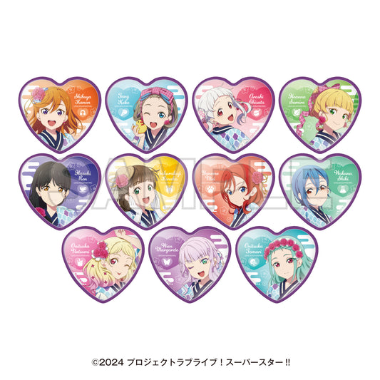 Love Live! Superstar!! Yumeguri Time with Liella! Trading Heart Can Badge - anime figures wholesale