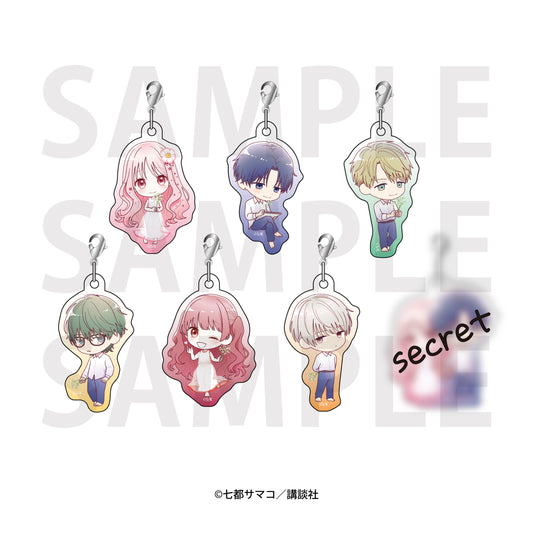 Kissing the Flower in Bloom Trading Acrylic Charm - Taito figures wholesale