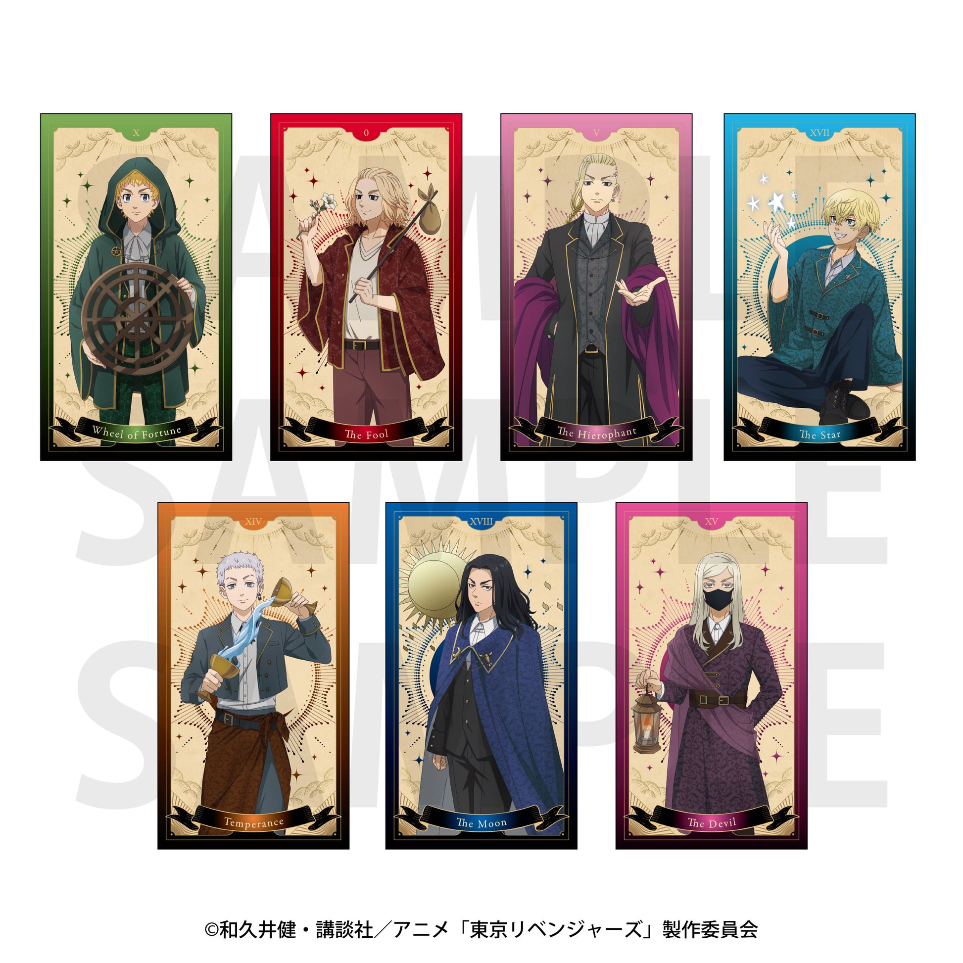 Tokyo Revengers -Arcana Collection- Trading Tarot Style Card - bulk anime toys for retailers USA