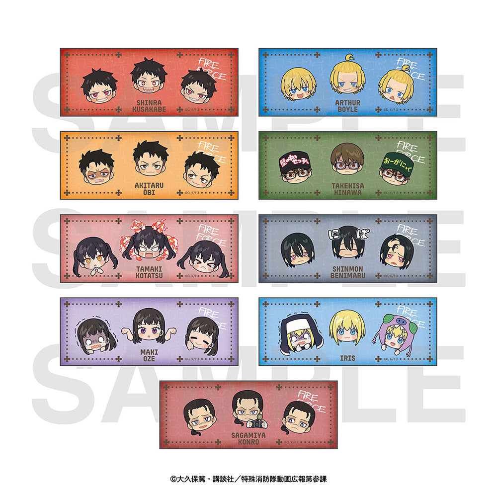 Fire Force Season 3 Die-cut Sticker Set Mini Character Ver. — import anime figures wholesale from Japan