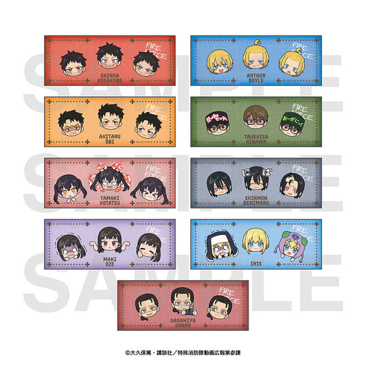 Fire Force Season 3 Die-cut Sticker Set Mini Character Ver. — import anime figures wholesale from Japan