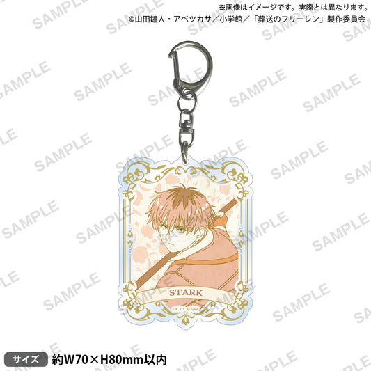 Frieren: Beyond Journeys End Japanese Paper Style Acrylic Key Chain Nostalgic Ver. Stark - anime acrylic stand wholesale