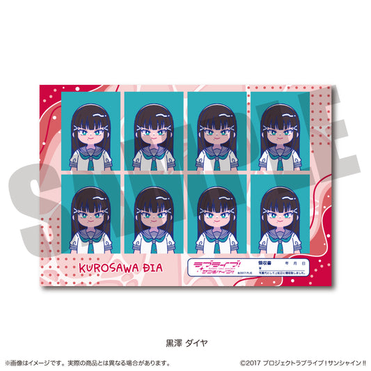 Love Live! Sunshine!! ID Photo Style Sticker Newtoro D Kurosawa Dia — Love Live figures wholesale