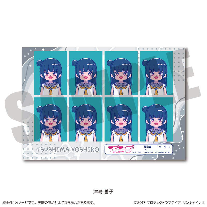 Love Live! Sunshine!! ID Photo Style Sticker Newtoro F Tsushima Yoshiko — Love Live figures wholesale