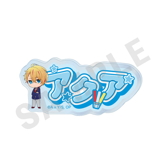 Oshi no Ko -Favorite Series- Name Badge Aqua — bulk anime toys for retailers USA