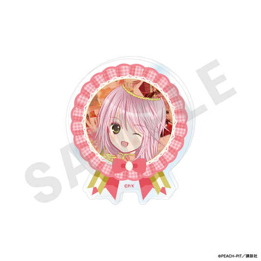 Shugo Chara! Acrylic Badge Hinamori Amu — import anime figures wholesale from Japan