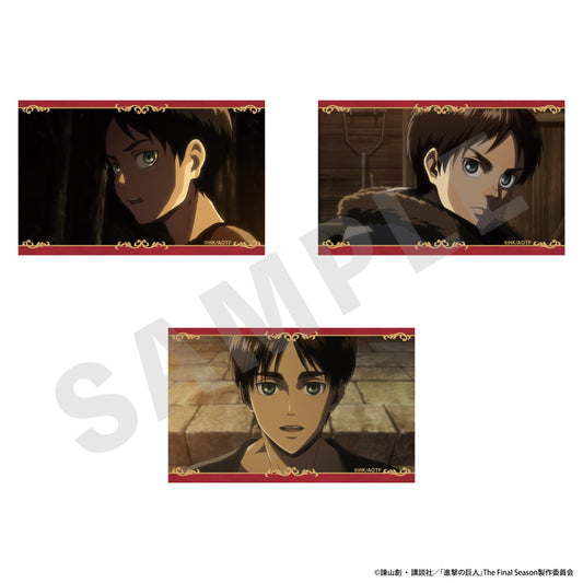 Attack on Titan Visual Card 3 Set A Eren — anime figure wholesale price list