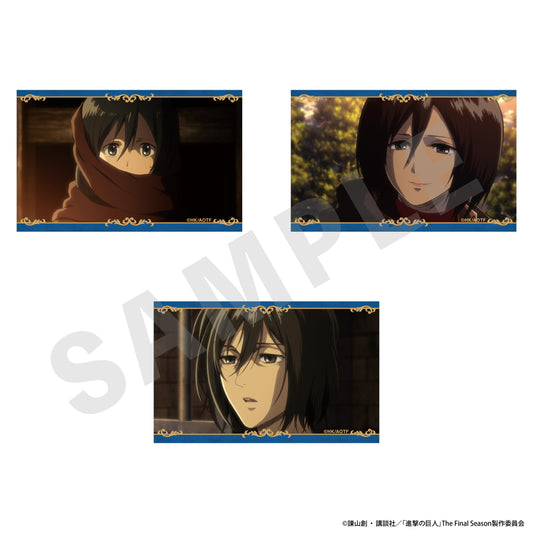 Attack on Titan Visual Card 3 Set A Mikasa — where to buy anime figures wholesale USA
