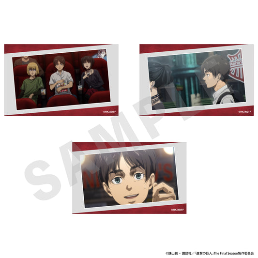 Attack on Titan Visual Card 3 Set B Eren 2 — anime figure dropshipping supplier