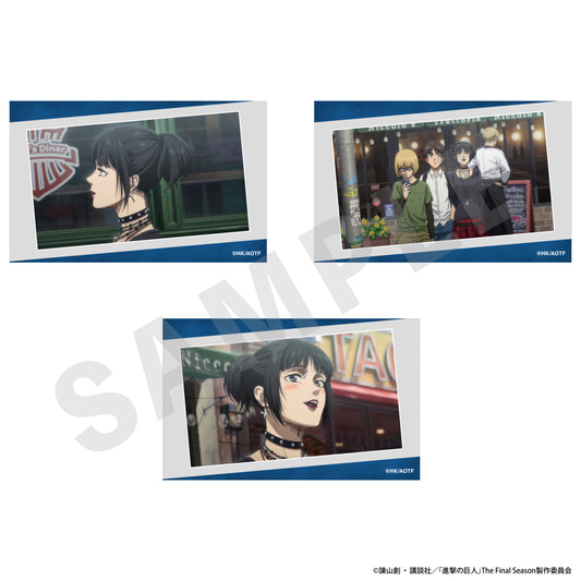 Attack on Titan Visual Card 3 Set B Mikasa 2 — Japanese anime figures bulk supplier USA