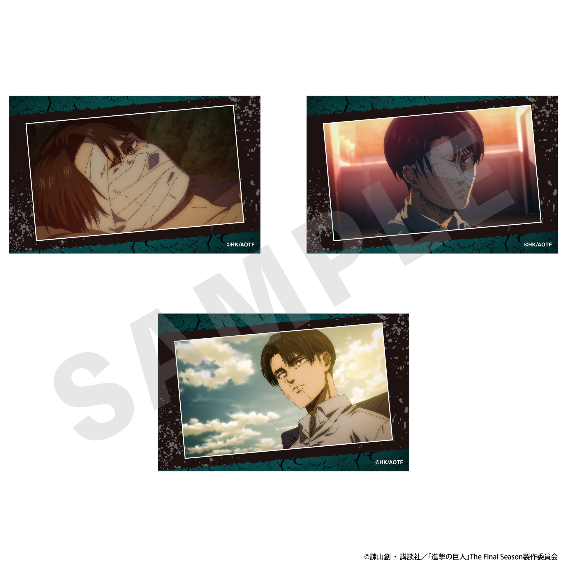 Attack on Titan Visual Card 3 Set B Levi 1 — where to buy anime figures wholesale USA