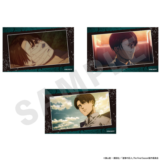 Attack on Titan Visual Card 3 Set B Levi 1 — where to buy anime figures wholesale USA