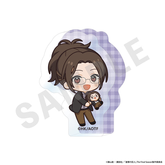 Attack on Titan Mini Chara Hug Series Mini Die-cut Acrylic Block Hans — anime figure dropshipping supplier