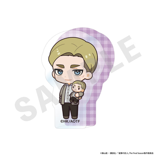 Attack on Titan Mini Chara Hug Series Mini Die-cut Acrylic Block Erwin — anime store wholesale supplier