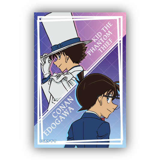 Detective Conan Square Can Badge Vol. 3 Edogawa Conan & Kaito Kid — Japanese anime figures bulk supplier USA