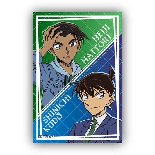 Detective Conan Square Can Badge Vol. 3 Kudo Shinichi & Hattori Heiji — anime figure wholesale price list