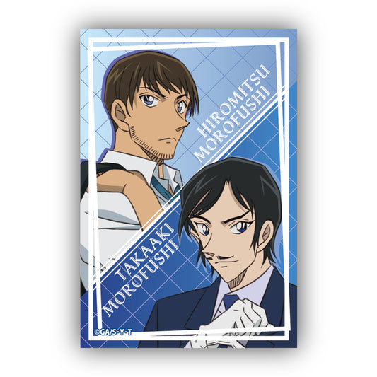 Detective Conan Square Can Badge Vol. 3 Morofushi Hiromitsu & Morofushi Takaaki — anime figures wholesale near me