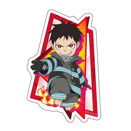 Fire Force Season 3 Die-cut Sticker Shinra Kusakabe Mini Character - Max Factory figures wholesale