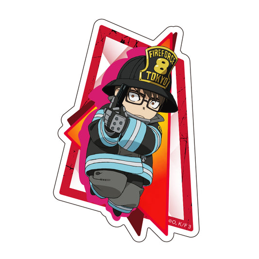 Fire Force Season 3 Die-cut Sticker Takehisa Hinawa Mini Character - Banpresto wholesale supplier