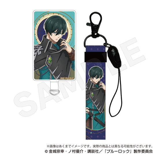Blue Lock Phone Tab with Strap Wizard Ver. Itoshi Rin — Japanese anime figures bulk supplier USA