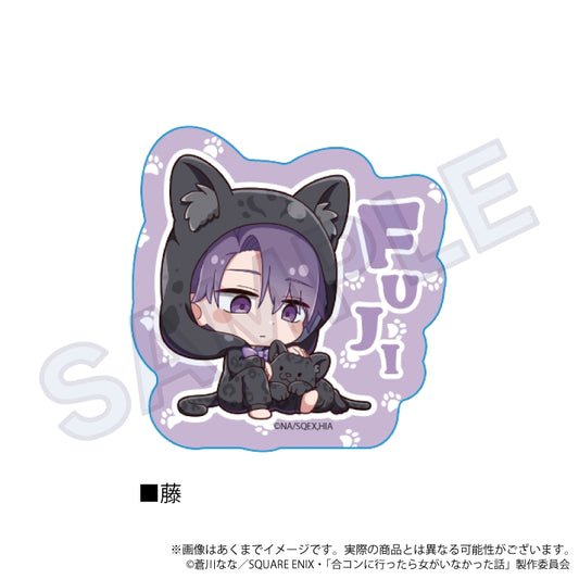 How I Attended an All-Guy's Mixer Die-cut Sticker Animal Ver. Fuji — best anime merchandise wholesaler USA