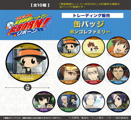 Reborn! Trading Can Badge Vongola Family - scale anime figures wholesale