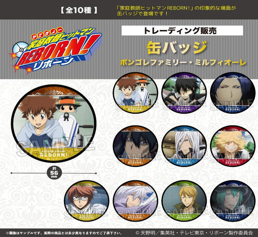 Reborn! Trading Can Badge Vongola Family, Millefiore - anime figure dropshipping supplier