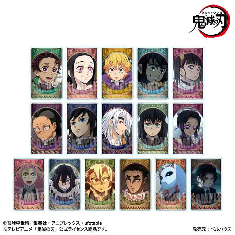 Trading Memories Acrylic Card Demon Slayer: Kimetsu no Yaiba Hashira Training Arc - anime figures wholesale near me