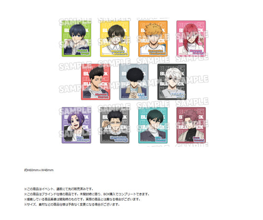 Blue Lock Original Illustration Acrylic Badge Collection Denim Coordinate Ver. — collectible anime toys wholesale