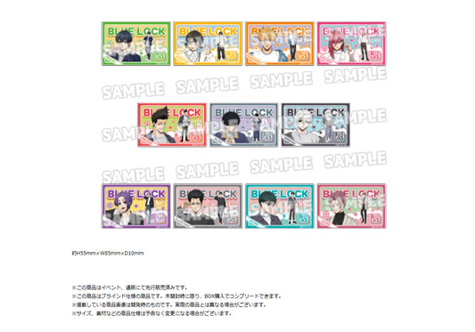 Blue Lock Original Illustration Acrylic Block Collection Denim Coordinate Ver. — collectible anime toys wholesale