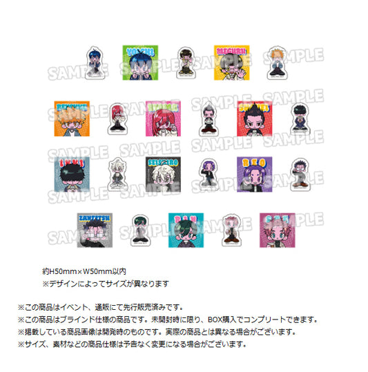 Blue Lock Original Illustration Sticker Collection Denim Coordinate Ver. — collectible anime toys wholesale
