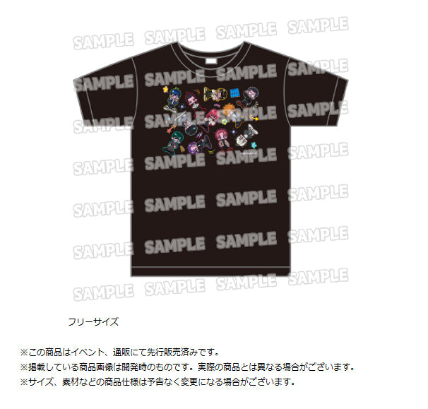 Blue Lock Original Illustration T-shirt Denim Coordinate Ver. — anime store wholesale supplier