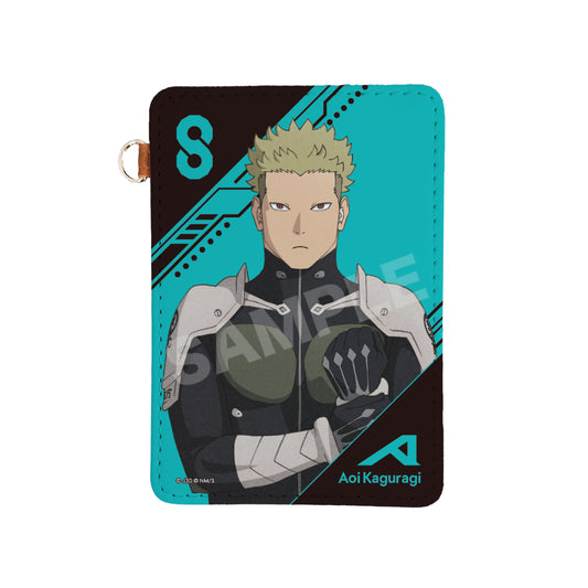 Kaiju No. 8 Leather Pass Case 09 Aoi — anime collectibles bulk distributor