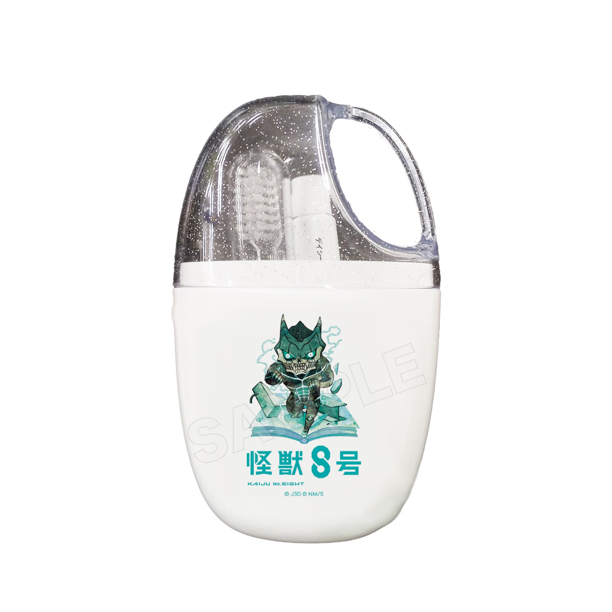 Kaiju No. 8 Chara Deru Art Toothbrush Cup Set 01 Kaiju No. 8 — import anime figures wholesale from Japan