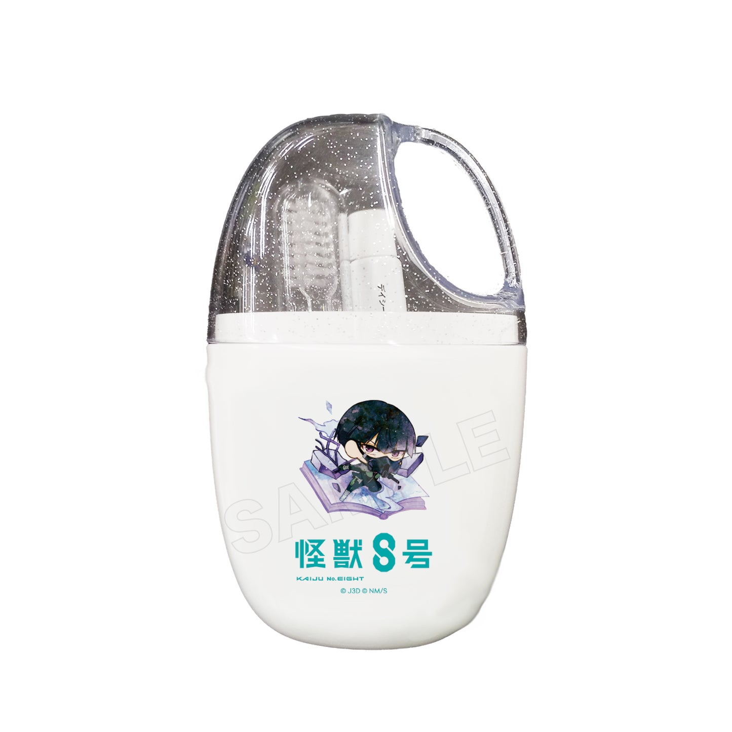 Kaiju No. 8 Chara Deru Art Toothbrush Cup Set 06 Hoshina — Japanese anime figures bulk supplier USA
