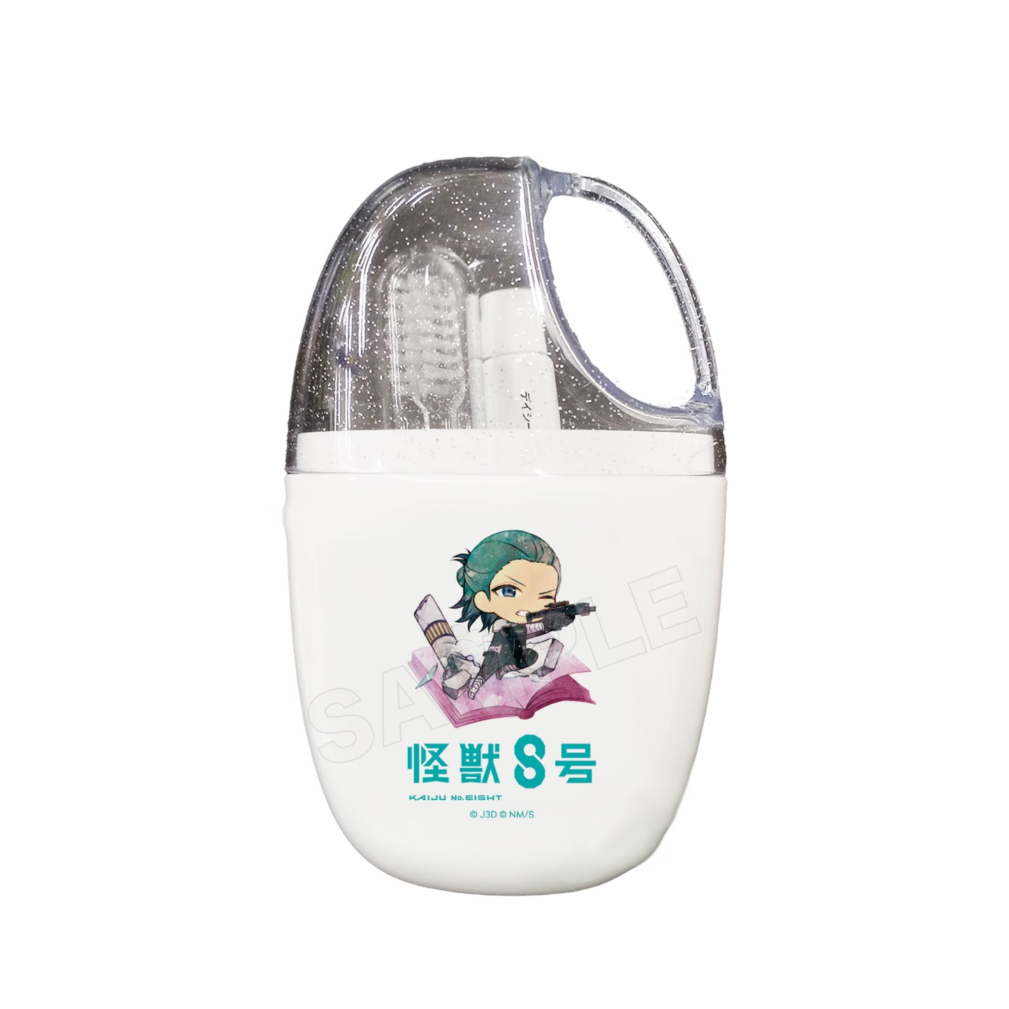 Kaiju No. 8 Chara Deru Art Toothbrush Cup Set 08 Haruichi — anime figures wholesale near me